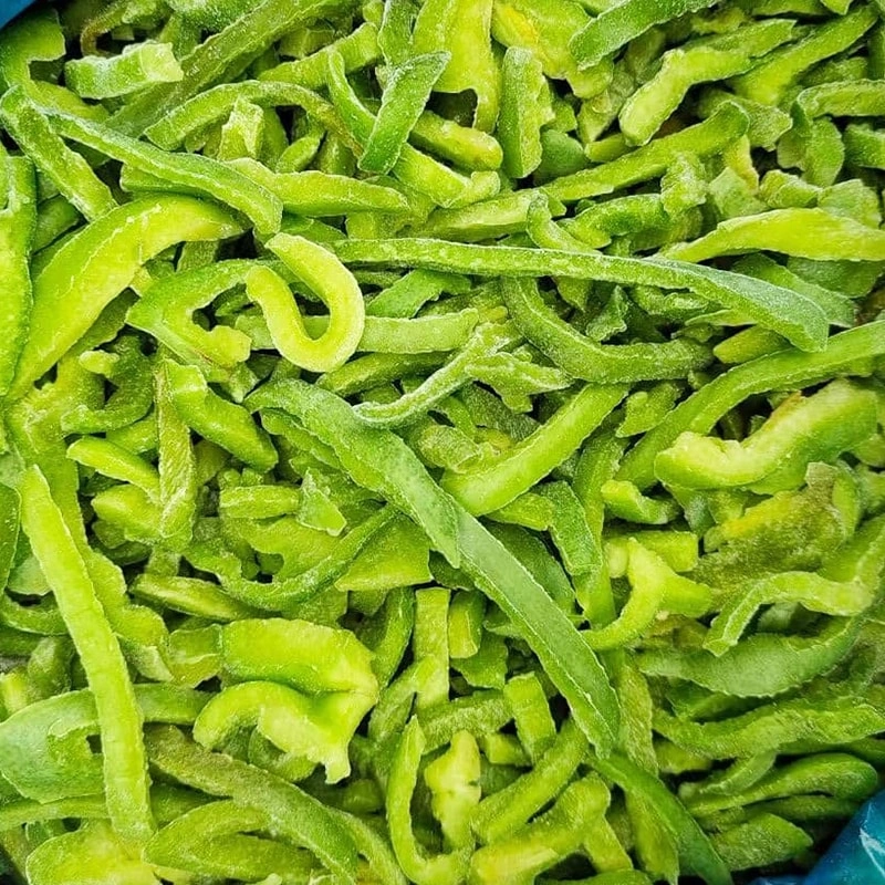Frozen Green Pepper