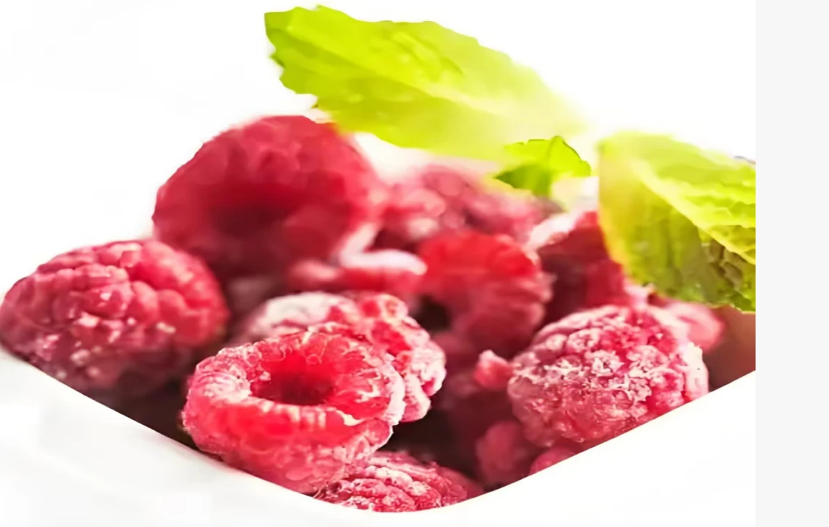 frozen raspberries