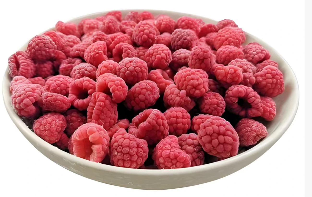 frozen raspberries