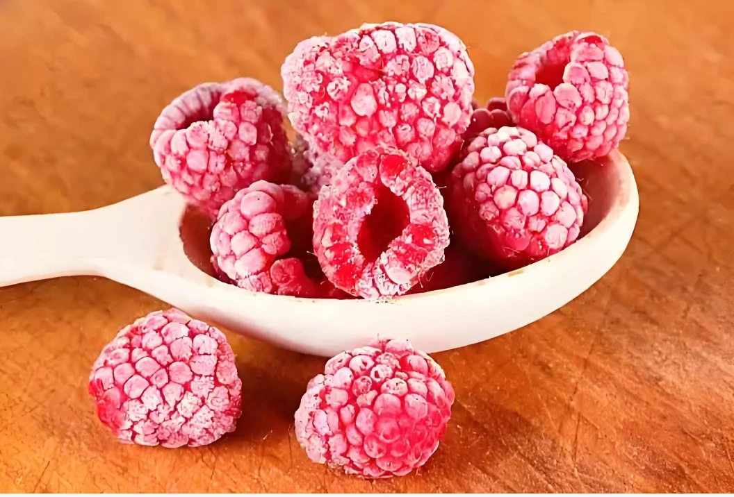 frozen raspberries