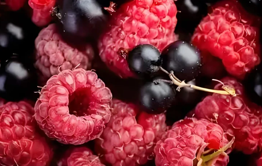 frozen raspberries