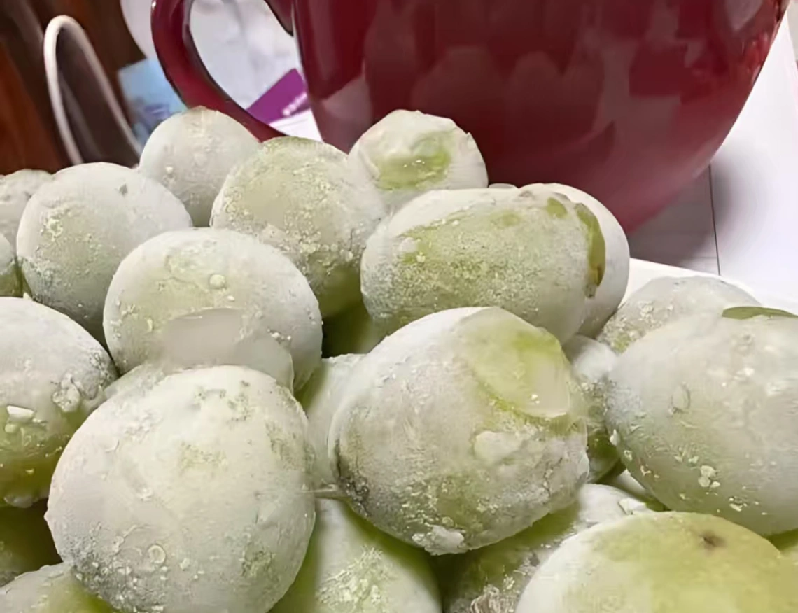 Frozen Grapes