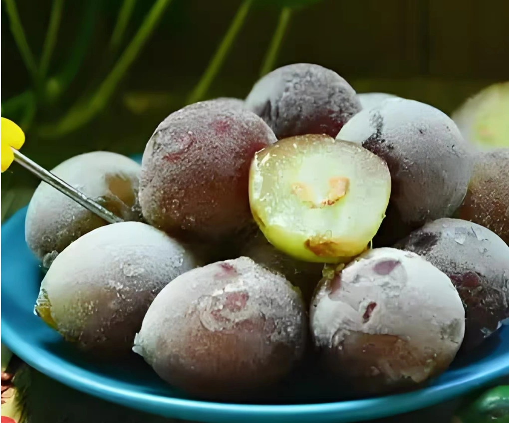 Frozen Grapes