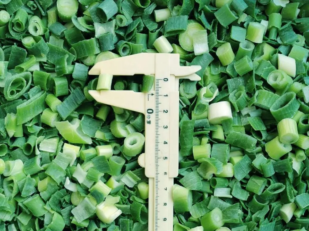 Frozen chopped green onions are highly nutritious.