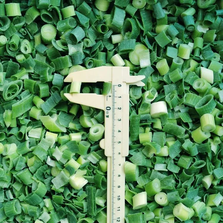 Frozen chopped green onions are highly nutritious.