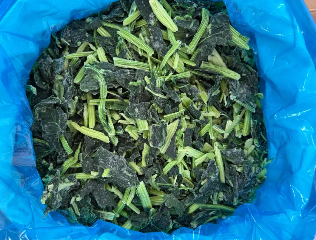 Frozen spinach is highly nutritious.